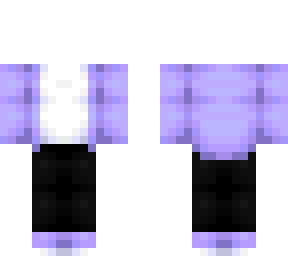 ob - lilac purple coat w/ white tshirt fit