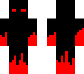 black red