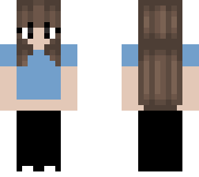 brown haired girl!