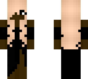 female - black dress - blonde