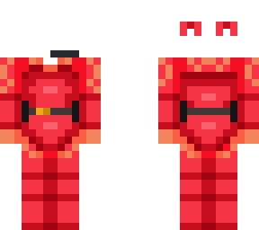 red performer suit