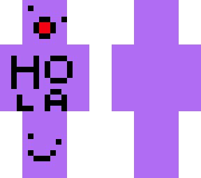 blob that  says hola