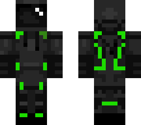 green astronaut