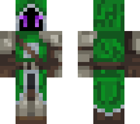 green cloaked knigth