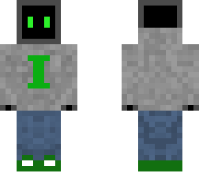 i hoodie robot with shoes and pants