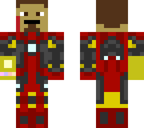 iron man with infinity gauntlet