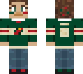 minnesota wild jersey template