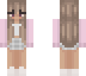pink with skirt