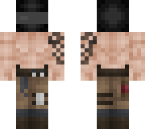 shirtless biker