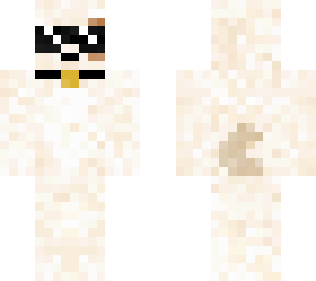 white and brown dog cool