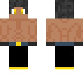 black n yellow shirtless blurrthenerd