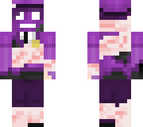 injured purple guy
