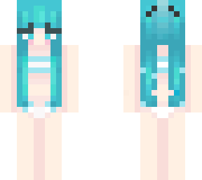 miku  with beach clothes