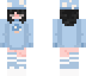 Mushroom Blue cute | Minecraft Skin