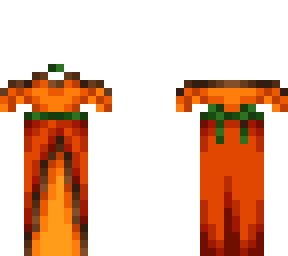 pumpkin dress