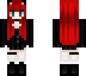 red catgirl