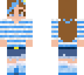 blue sweater girl (somewhat detailed)