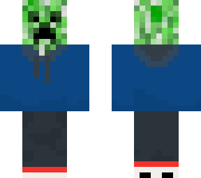 creeper with sweatshirt
