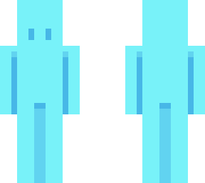 . electric blue blob .