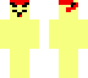 angry yellow man