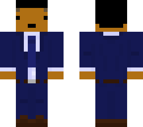blue suit guy