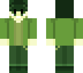 green cat boy
