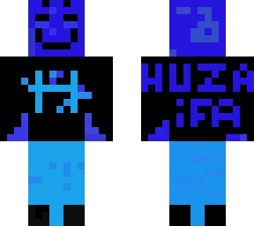 a player skin named huzaifa and if he likes blue or black color then its so good