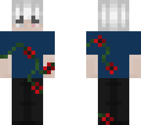 infected by roses blue