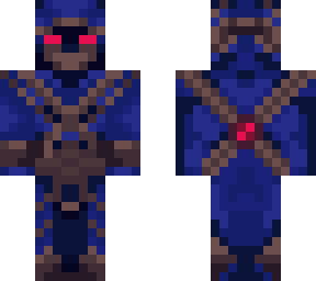 the necromancer warrior - blue