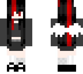 black and red angel