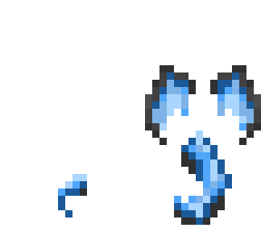 blue dragon. version of someone elses purple dragon