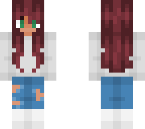 amelia (trying out new hair technique)