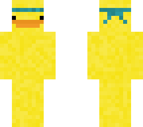 duck with bandana