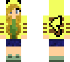 pikachu hoodie girl reupload