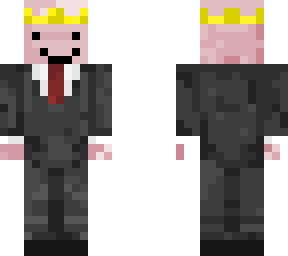 pink ogreenie with suit