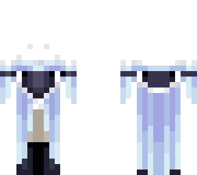 blue dress