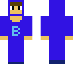 blue man