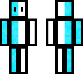 border skin blue-white