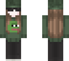 girl pepe military