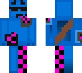 glitched blue dude