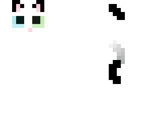 cat eyes, ears, tail base