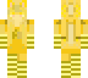 cat girl with socks - limited edition gold :3