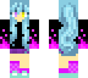 pink fire girl (idk what to call it)