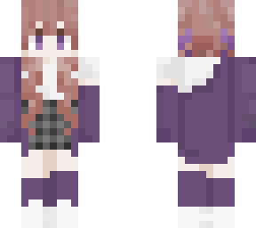 purple girl skin