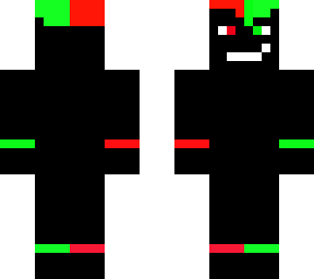 red and green