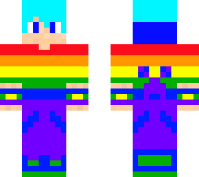 reverse eystreem with pride month clothes (day 9 skin)