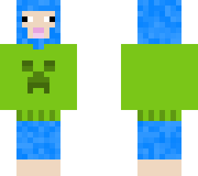 sheep in creeper sweater