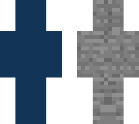 blue and stone