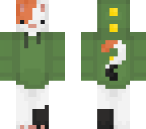 calico cat with dino hoodie