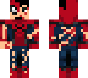 damaged spider-man